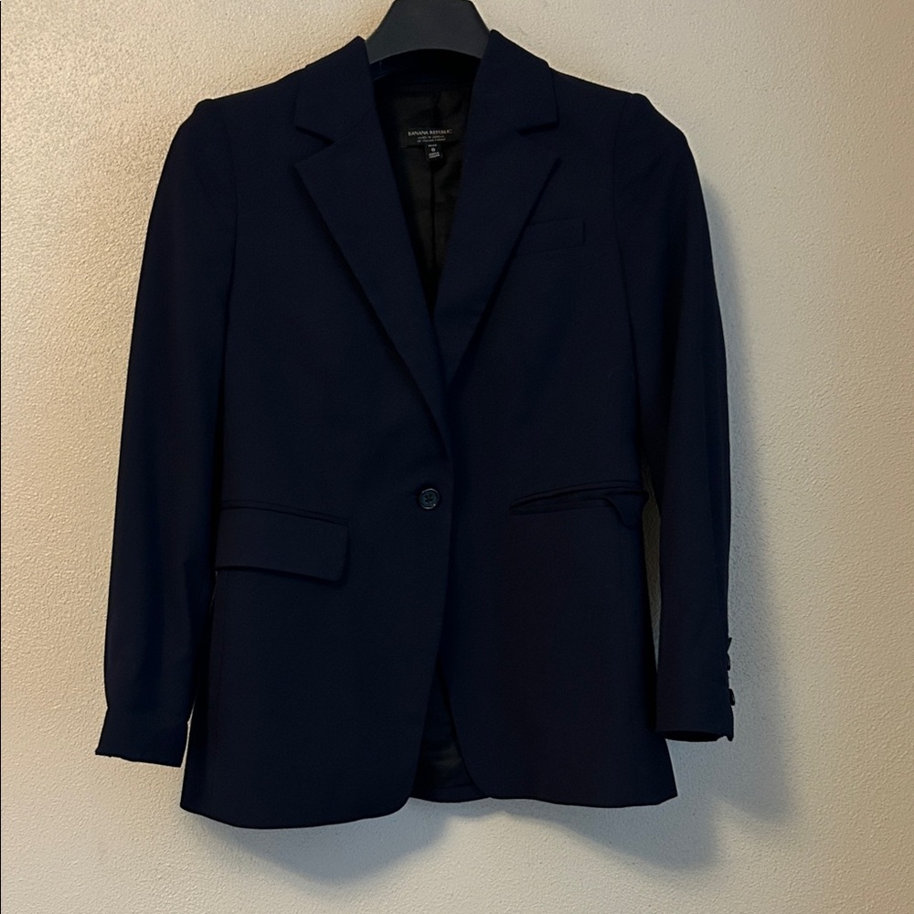 Banana Republic Navy Blazer